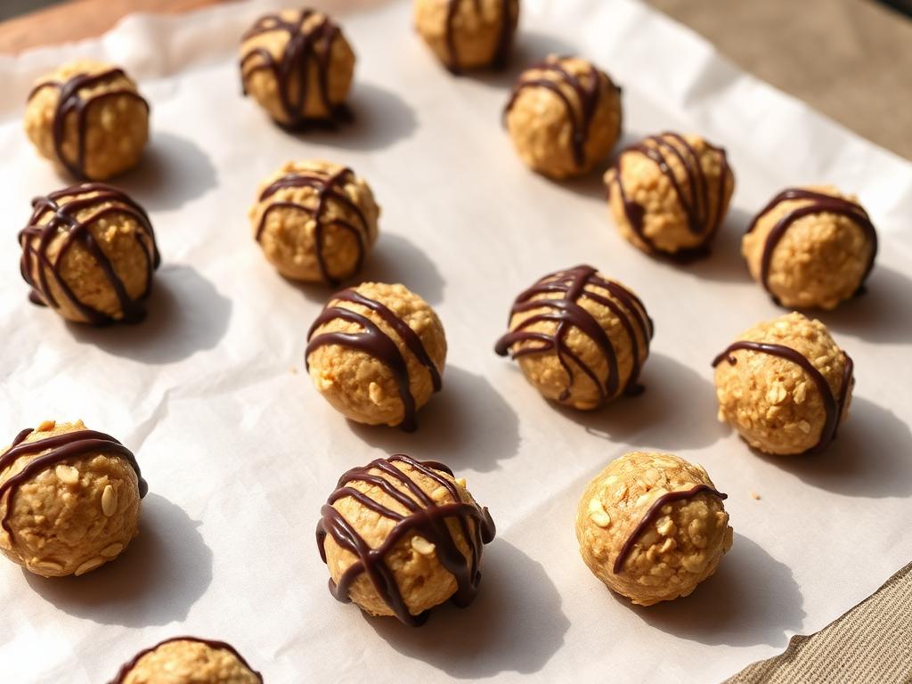 No-Bake Peanut Butter Protein Bites web story cover